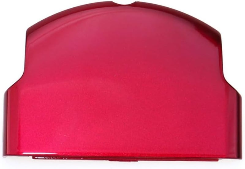 Replacement Battery Back Cover Case for PSP2000 PSP3000 Protective Case Cover Battery Back Cover for PSP 2000 3000 (Red)